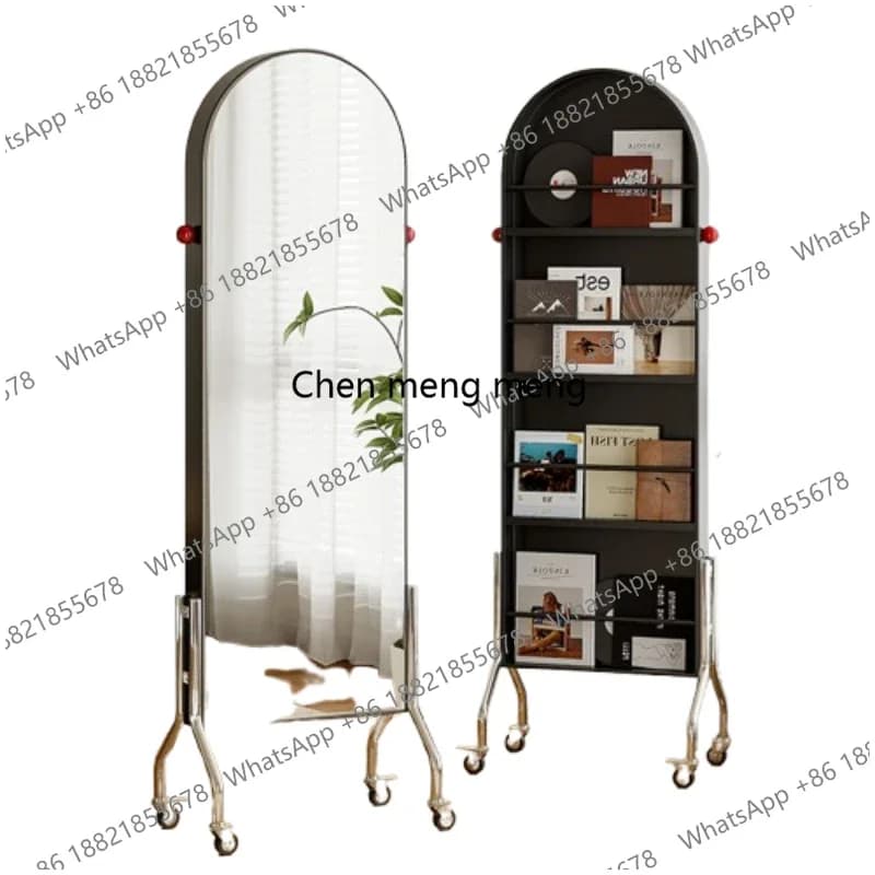 DD  Organization Funky Mirror Makeup Office Quality Wall Sticker Mirror Aesthetic Bedrooms Adornos Para El Hogar Home