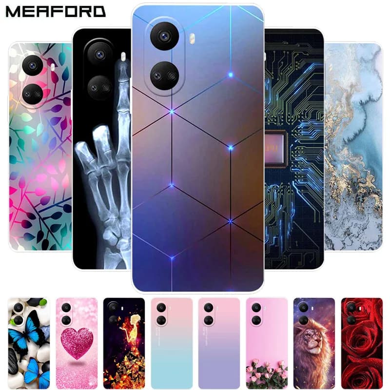 For Realme 10 4G Case Cover Soft Silicone Back Cover For Realme 10 5G Case Realme10 2022 Cover Fundas Realme 10 4G 5G Painted