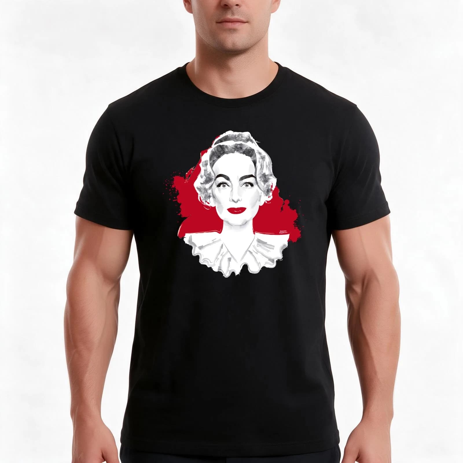 Blanche T-Shirt, Summer Casual Cotton Tee, Oversized Streetwear Tops, Vintage Graphic Print, Loose Fit Short Sleeve, 100% Cotton
