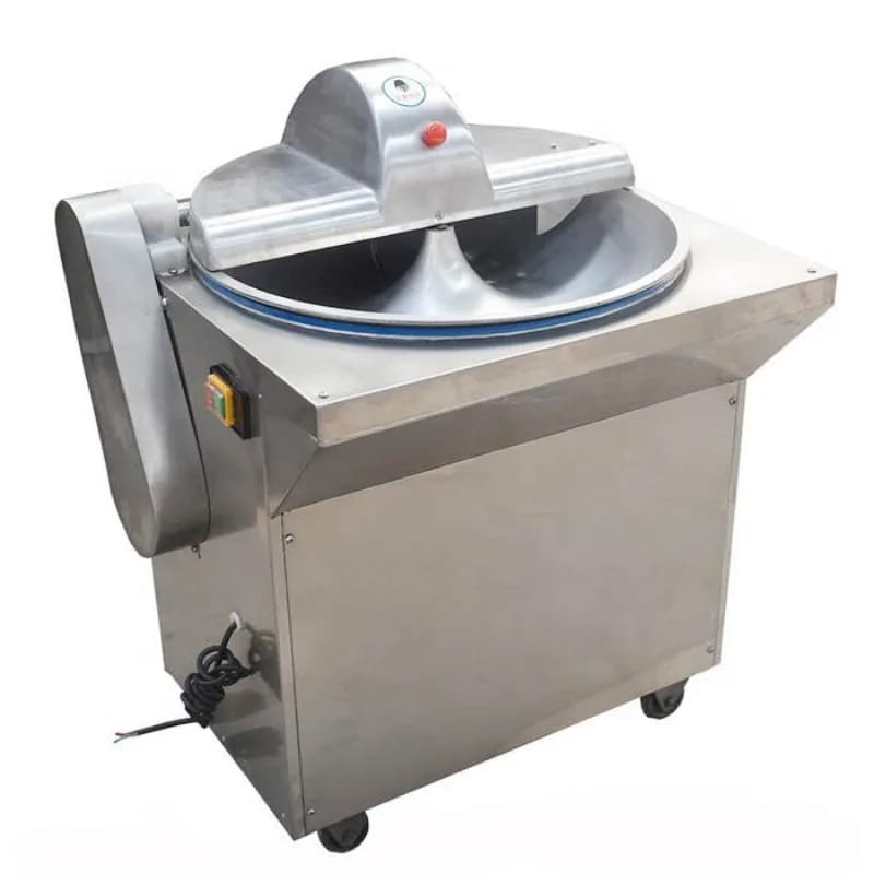 High speed meat bowl machine/meat cutter floor slicer vegetable onion chopper grinder