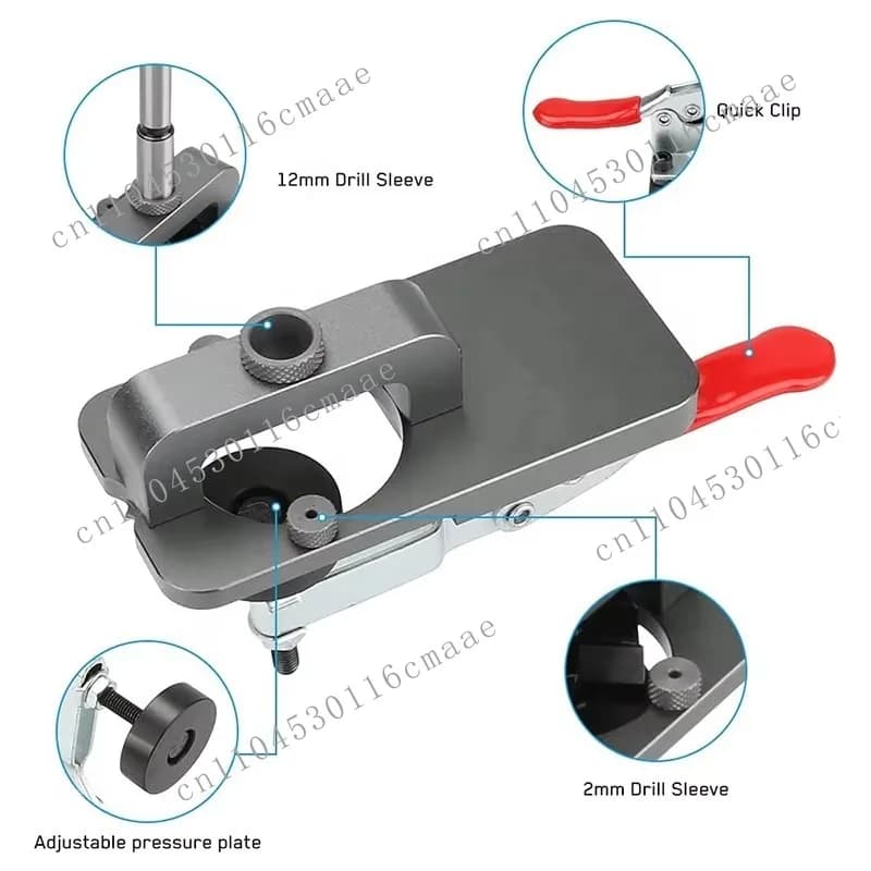 35Mm Cabinet Concealed Hinge Clamp Drilling Guide Drilling Bit Positioning