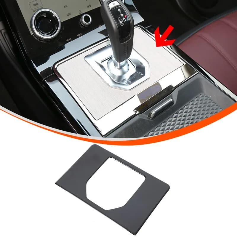 ABS Center Console Gear Shift Panel For 2012-2023 Land Rover Range Rover Evoque  (High-End Version) Car  Accessories