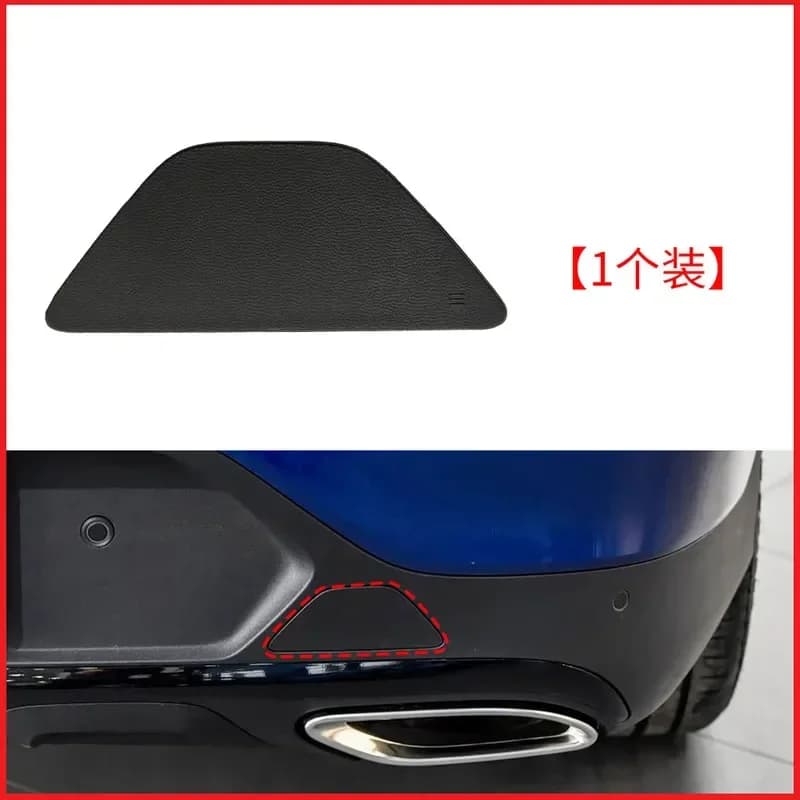 For Mercedes Benz GLC Coupe W253 2016 2019 Car Rear Bumper Tow Hook Cover Cap Durable ABS Auto Exterior Accessory
