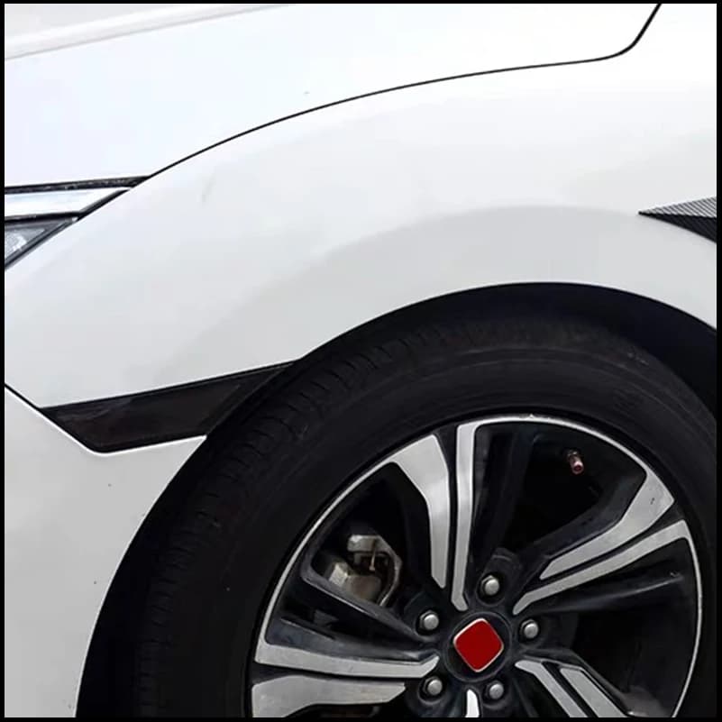 Car Styling FOR Honda Civic 10th 2016 2017 2018 Front Side Fender Turn Light Decoration Cover Sticker Trim Accessories