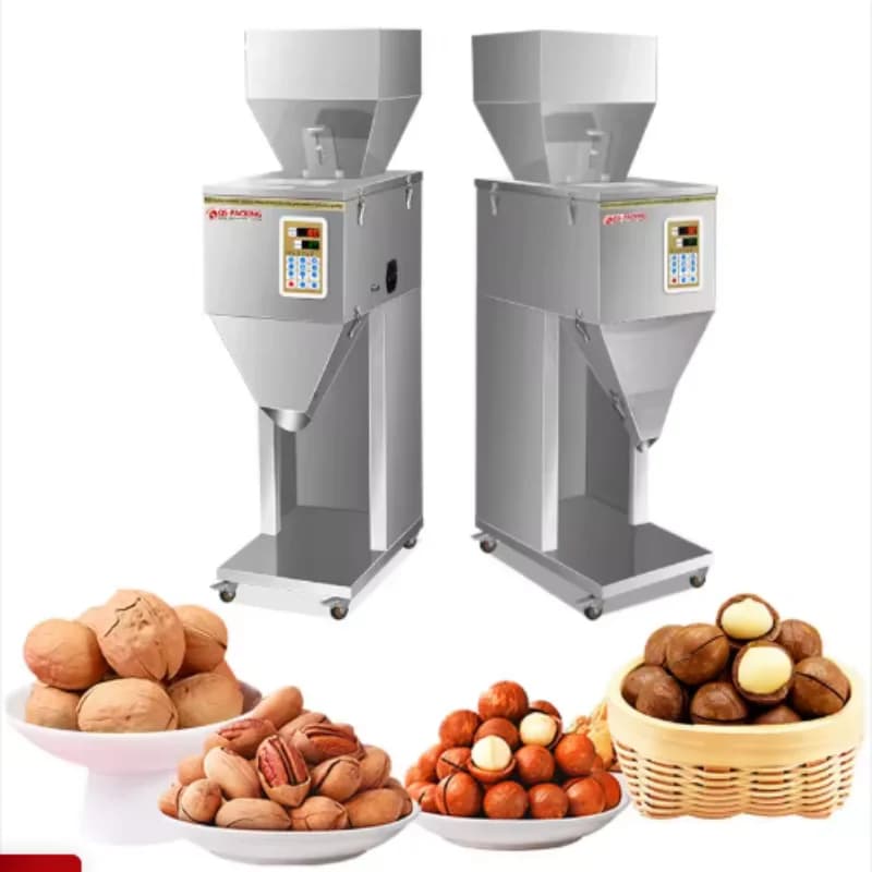 Granule Powder Rice Grain Hardware Screw Coffee Intelligent Quantitative Automatic Weighing Machine Pouch Packaging Machine