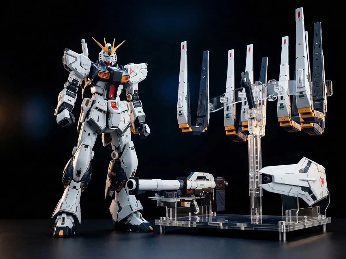 Suitable for PGU RX-93 Nu Gundam Stand,Storage Display Base