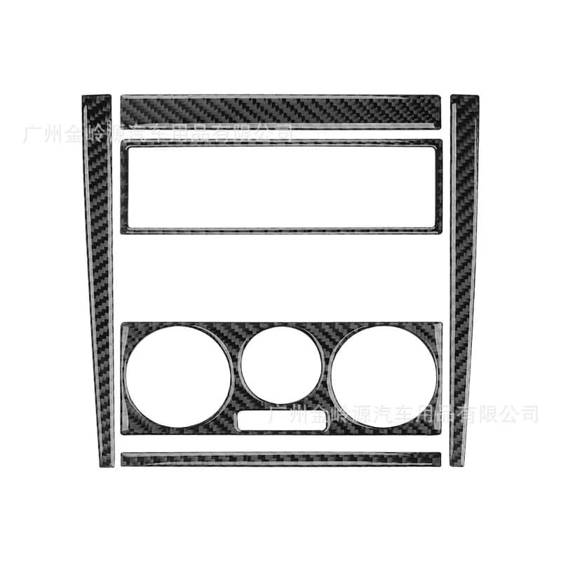 For 99-04 Volkswagen Golf 4 Carbon Fiber Center Control Panel Decorative Stickers Interior Modification Accessories
