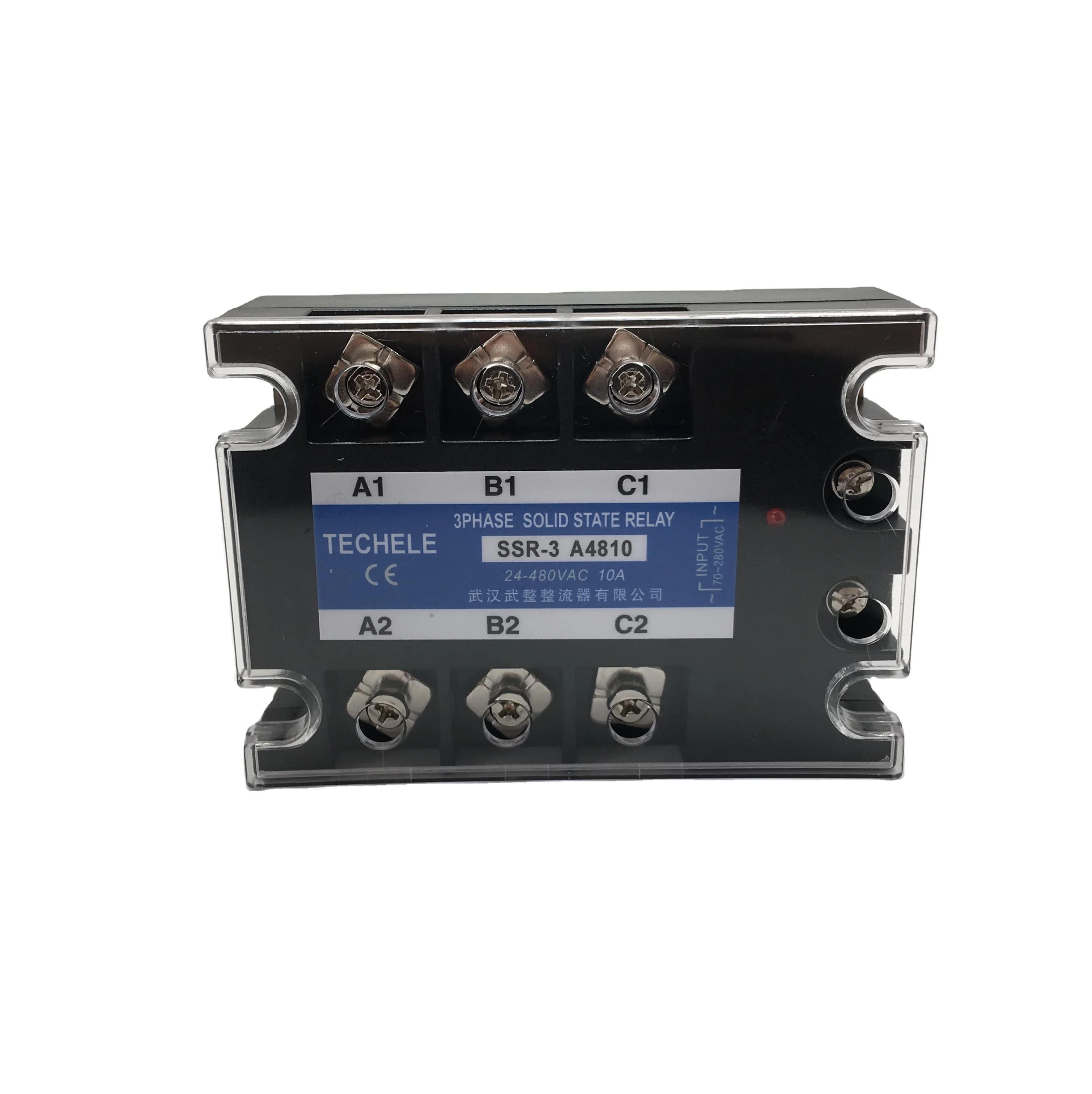 ssr 40da SSR Solid State Relay 10A 25A 40A Single phase Module 3-32V input DC24-1200VAC Output Three Phase Solid State