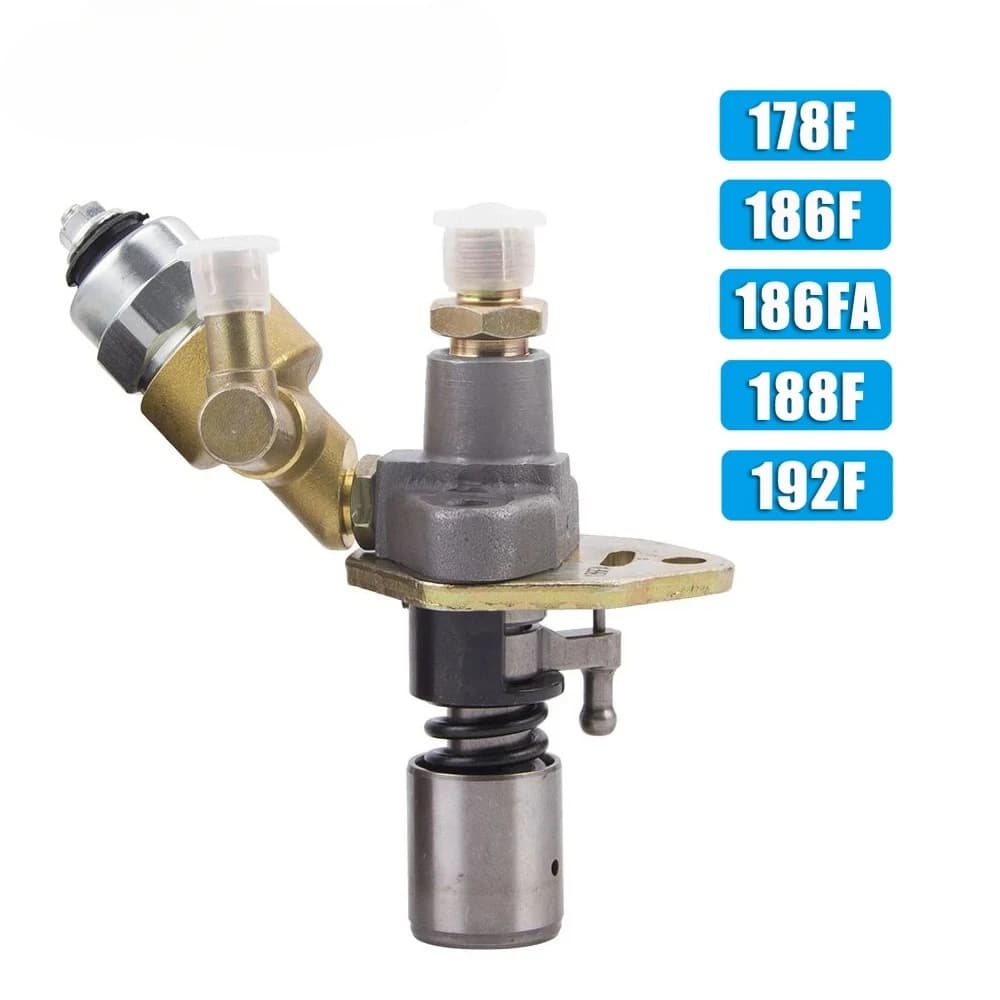 For 178F 186F 186FA 188F192F Air-cooled Diesel Engine Electric Fuel Pump Injection Pump Assembly with Solenoid Valve
