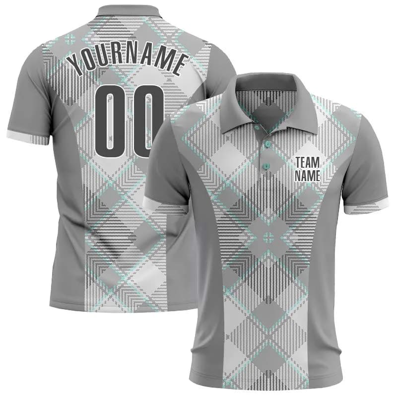 Summer Shirts Women For Men Personalized Polo Shirt 3D Print Golf Shirts Custom Your Name, Number, Team Name