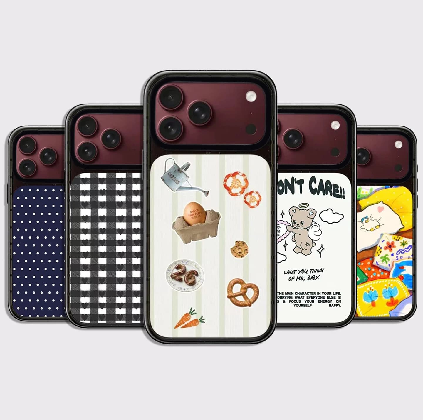 I Don't Care Duck Cartoon Impact Case - Mirror / Glaze Magnetic Cover: Compatible with IPhone 18 17 Pro Max 18Pro