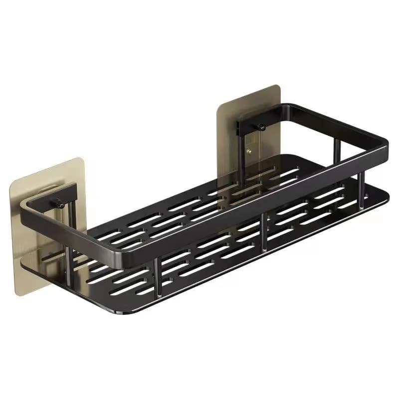Wall Shelf Home Accessories Shower Organizer Self-Adhesive Modern Dispenser Storage Rack Accessories Set Bathroom