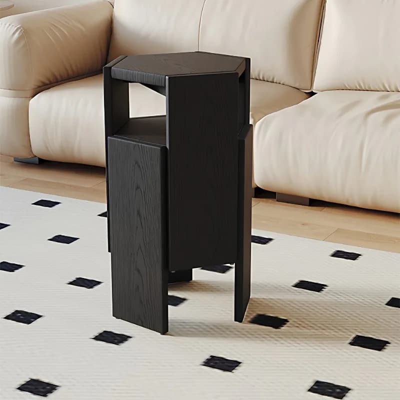 Solid Wood Stackable Stool Space-saving Foldable Nesting Benches for Living Room Ottoman Side Table Home Dining Table Chairs