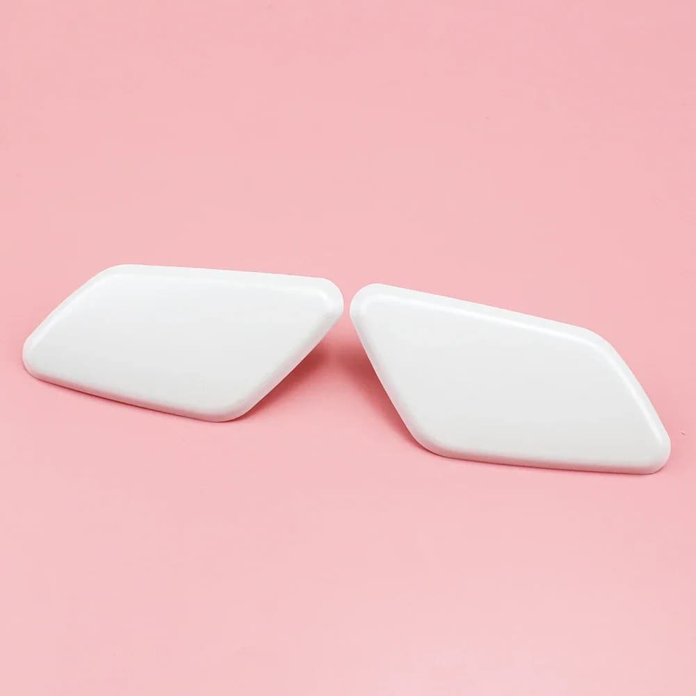 8264A311WB 8264A312WB Headlight Washer Nozzle Jet Cover Cap Pearl White painted for Mitsubishi Outlander 16-18