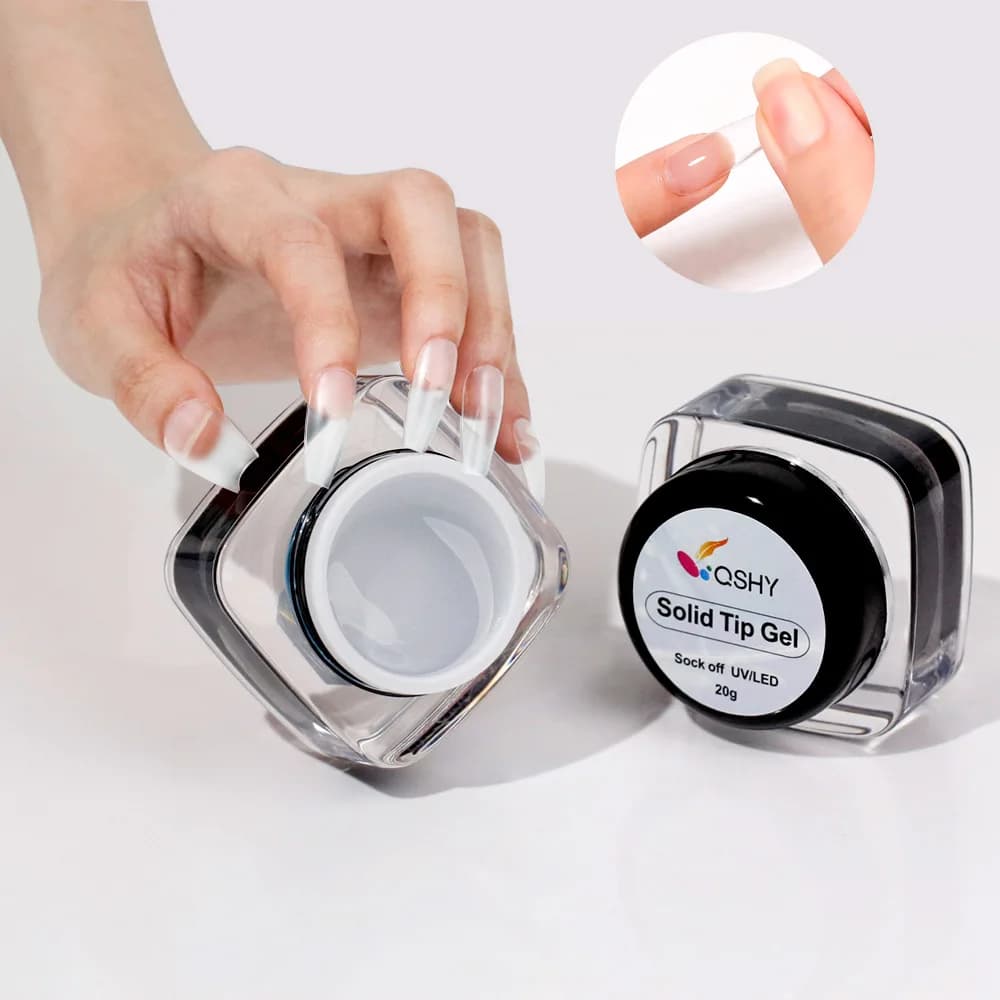 OEM High Quality Professional Nail Supplies French Style Water-Based Gel Nail Tip Glue for Nail Extension Private Label