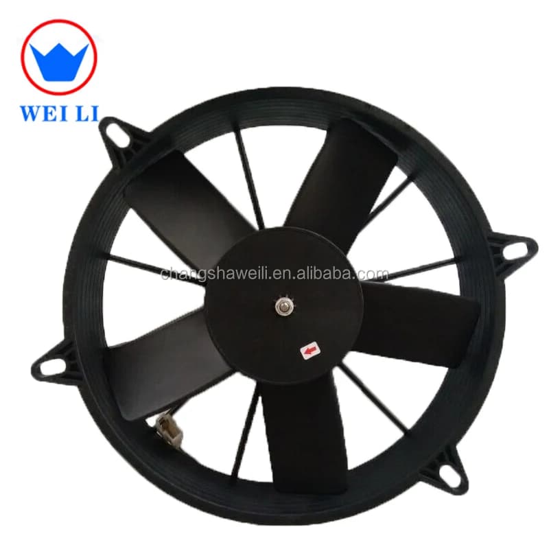 Best Selling 24V LNF2202 Brushed Condenser Fan Efficient Blower Fan For Refrigerated Truck And Engineering Vehicle