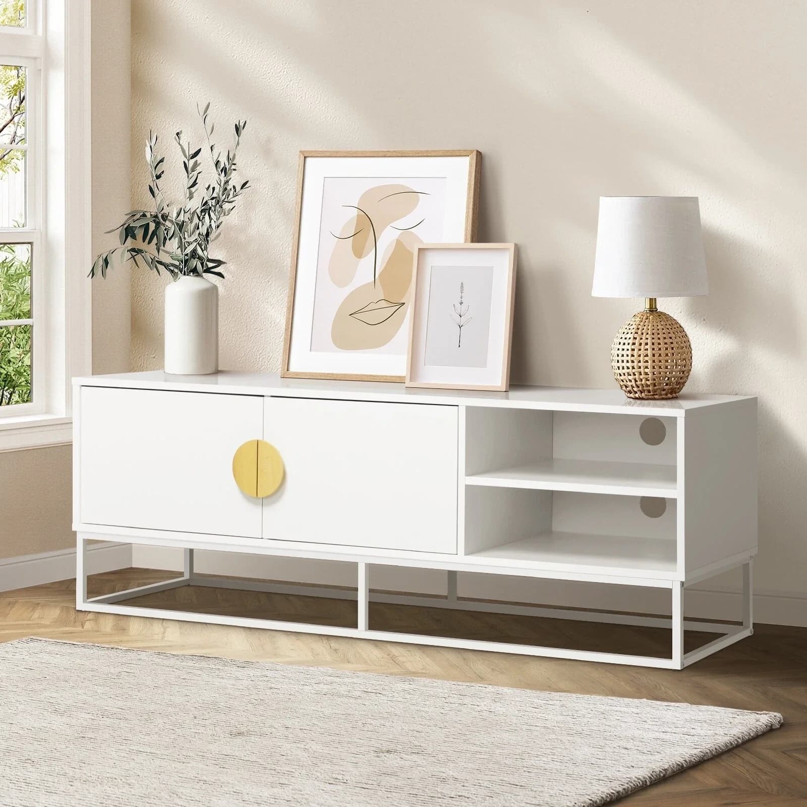 Outstanding TV Stand Crafted with Meticulous Workmanship and Incorporating Quality Materials