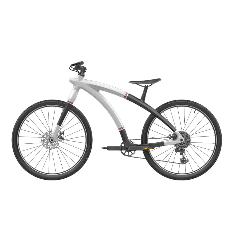 Carbon fiber bicycle double disc brake road outdoor riding variable speed off-road mountain bike