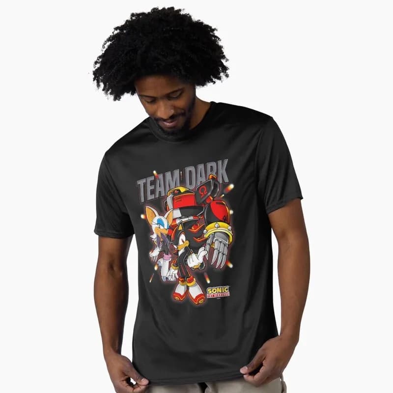90s Cartoon Series Cute Sonic The Hedgehog Shadow Gift t shirt 0603 Vintage Racing Anime Graphic Tee Y2K clothes US Size S-6XL