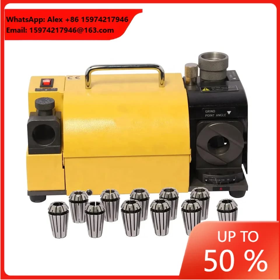 High Precision Wholesale Drill Sharpening Machine Portable 120W Drill Bit Sharpener
