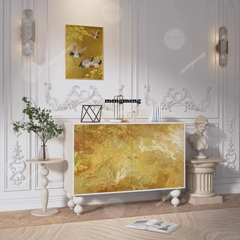 Luxury Craft Living Room Cabinets Wood Vanity Hallway Display Living Room Cabinets Jewelry Perfume Gabinete Hotel Furniture