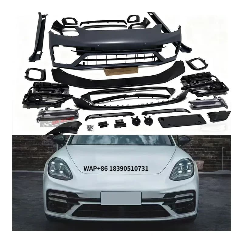 For 971 Turbo Encirclement Bumper Upgrade Kit-Bolt-On Exhaust Cut-Outs Universal Fitment