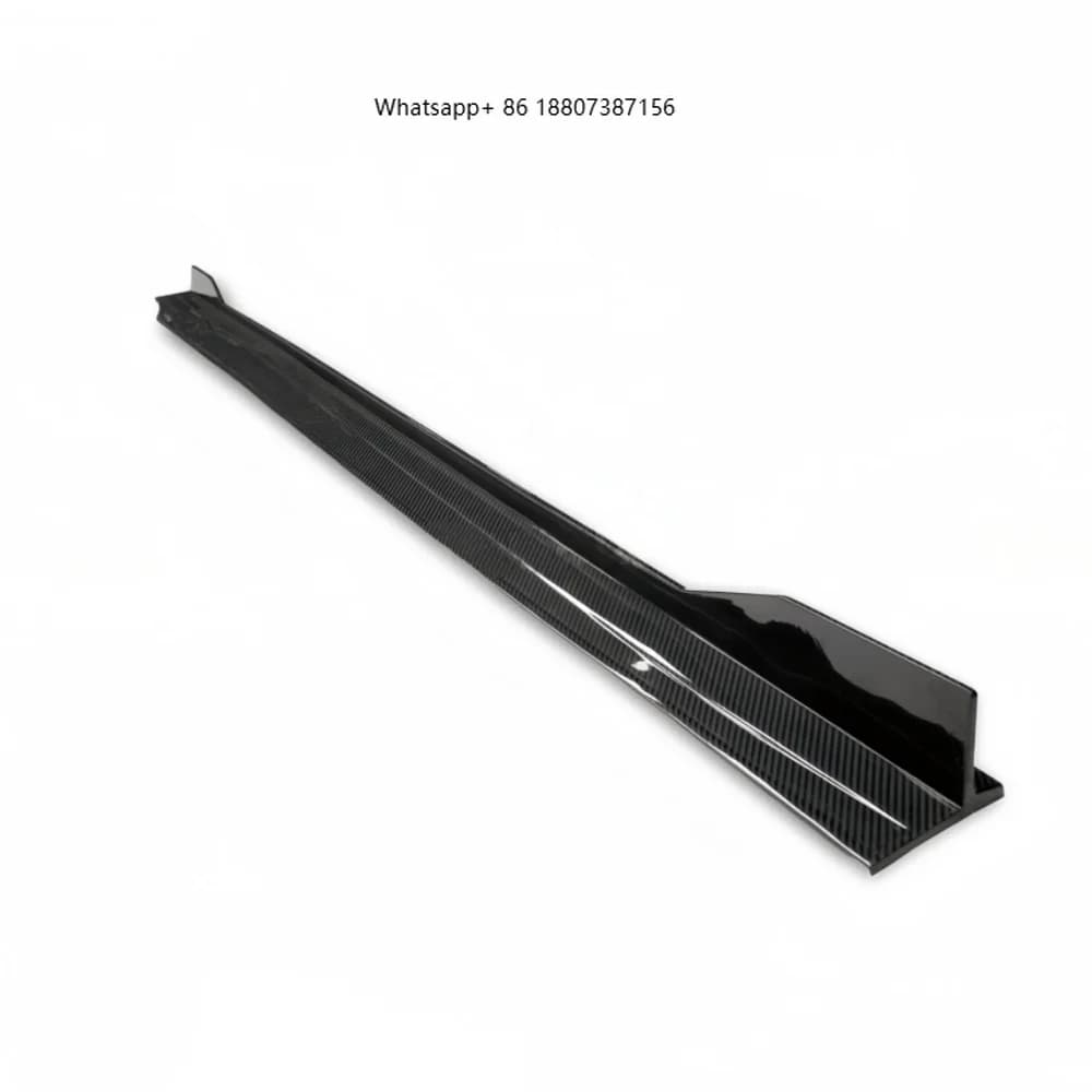 New AD Style High-quality Dry Carbon Fiber Side Skirt Edge Suitable forBMW M2 (G87) Body Component Upgrade and Modification