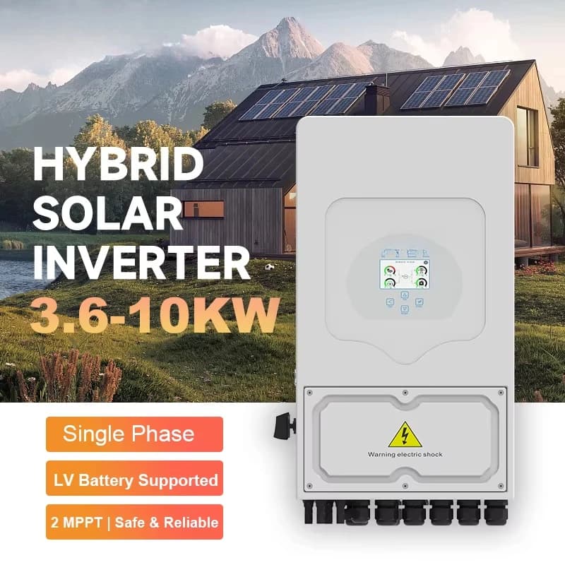 Deye Hot Sale IP65 Single-Phase Solar Inverter 5Kw 7Kw 8Kw Hybrid off Grid Solar Power Inverter Fast Delivery