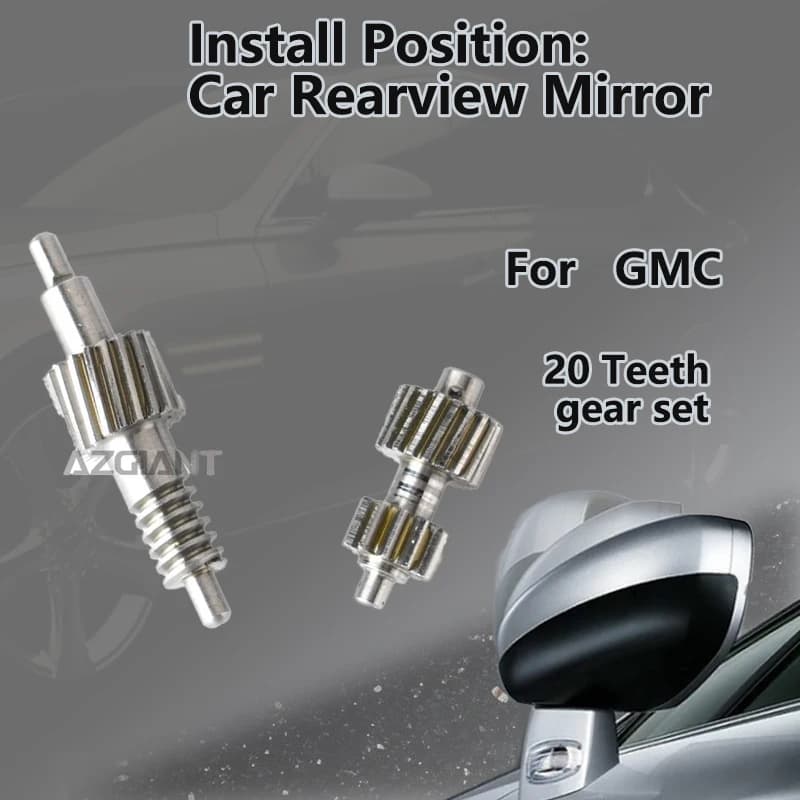 AZGIANT For GMC Envoy XL XUV Car metal 20 teeth gearwheel of Electric Rear View Reversing Mirror Folding motor Universal unit