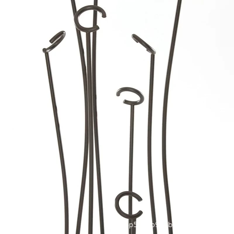 Italian simple vertical villa model room living room bedroom modern metal art hanger