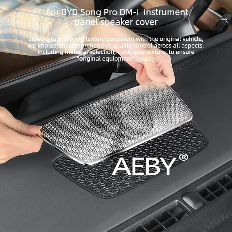 AEBY For BYD Song Pro DM-i 2025-2026 Dashboard Air Vent & Speaker Grille Cover,Air Vent Cover Set,Anti-Dust & Scratch Proof