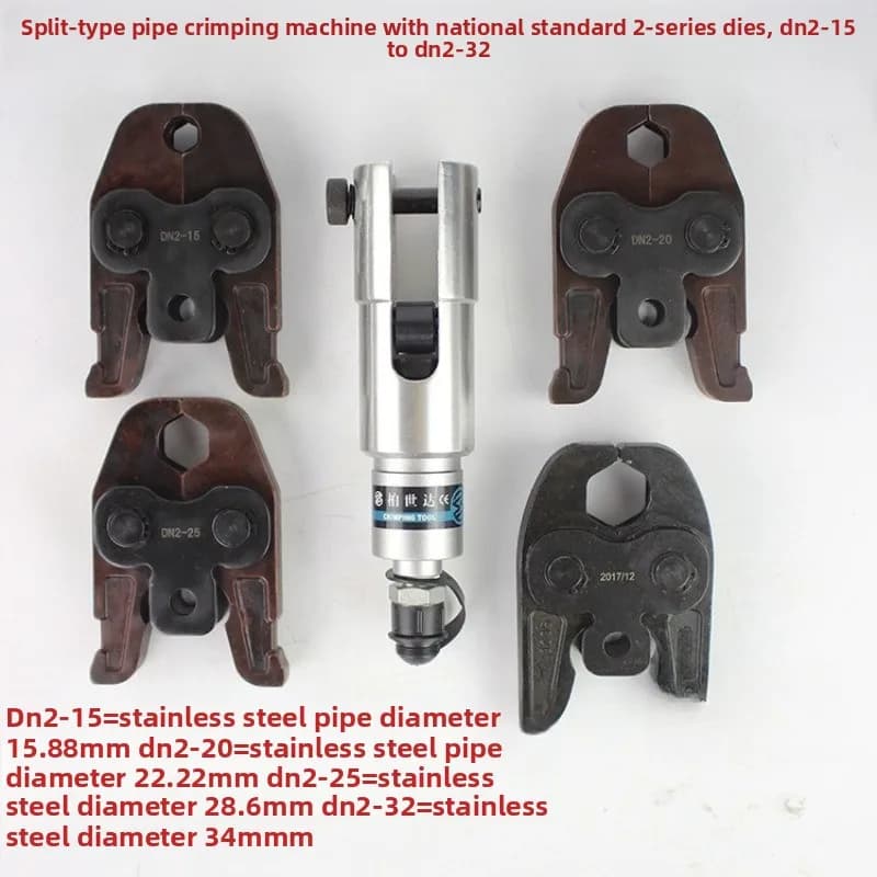 FHT-1550 Manual Hydraulic  Pliers, Electric Stainless Steel  Pliers Pressing Pliers 15-32mm