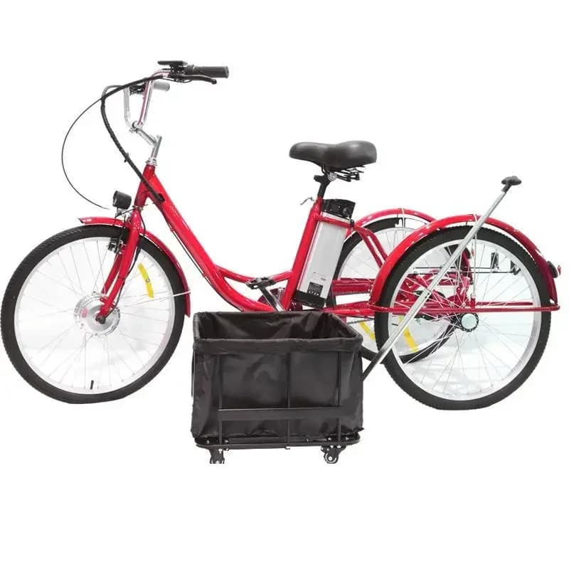 Multifunctional power tricycle, human-powered tricycle
