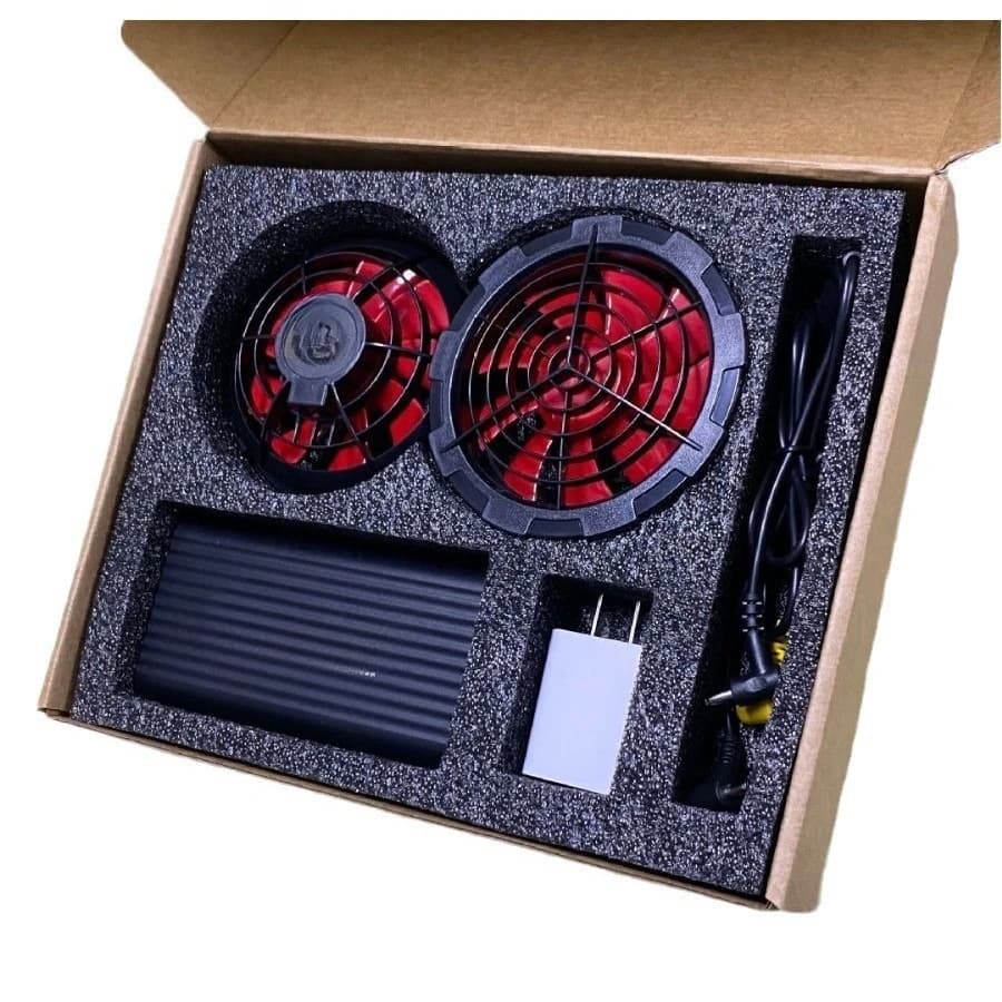 Power supply set Intelligent with fan Air conditioner service Construction site fan service accessories