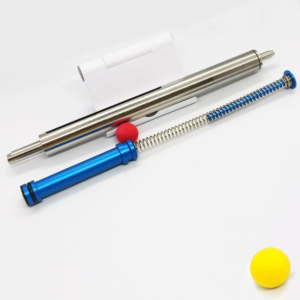 CNC Steel High Airtightness Large Flow Drive Cylinder Aluminum Piston Enhance Double Bell VSR 10 Cylinder for Dbell VSR10 Series