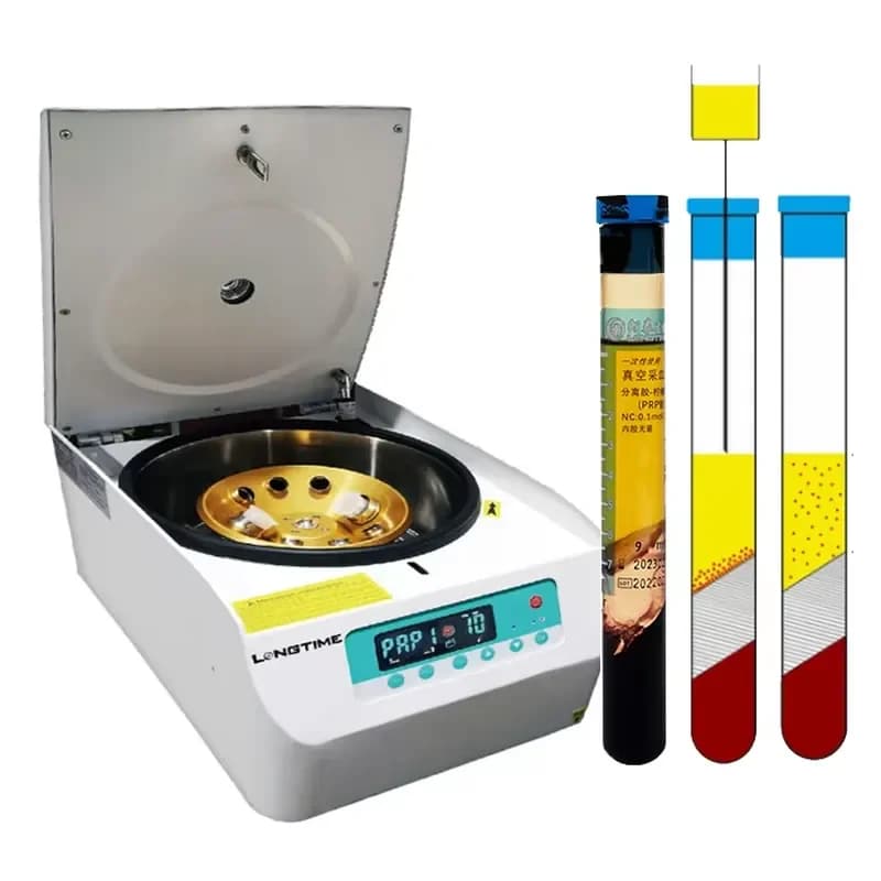 Low-Speed Benchtop Centrifuge for Plasma Separation in Laboratory Use