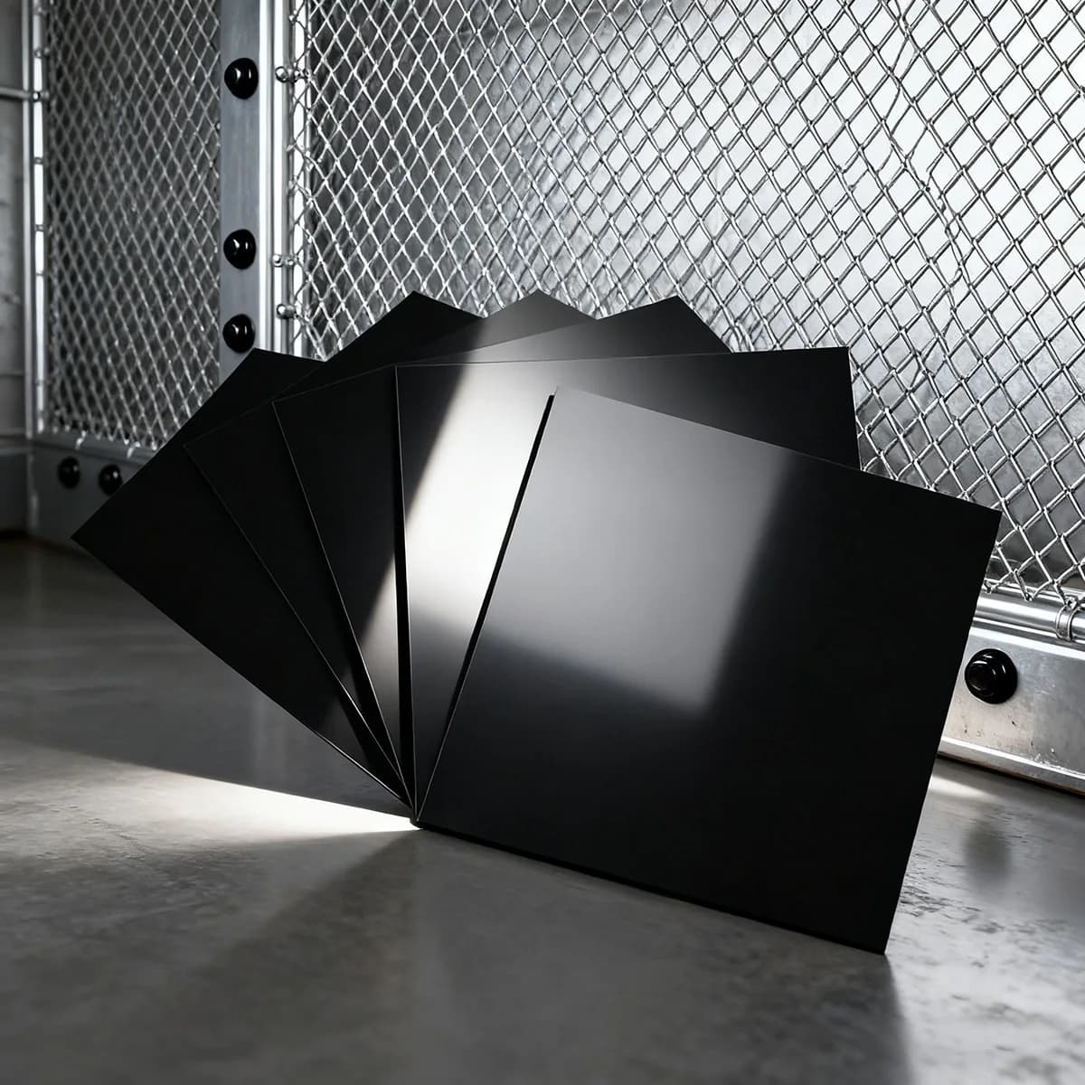Black 5052 Aluminum Alloy Plate | Anodized Aluminum Sheet, Customizable, THK 0.5/0.8/1/1.5/2mm, Size 60x60-300x300mm
