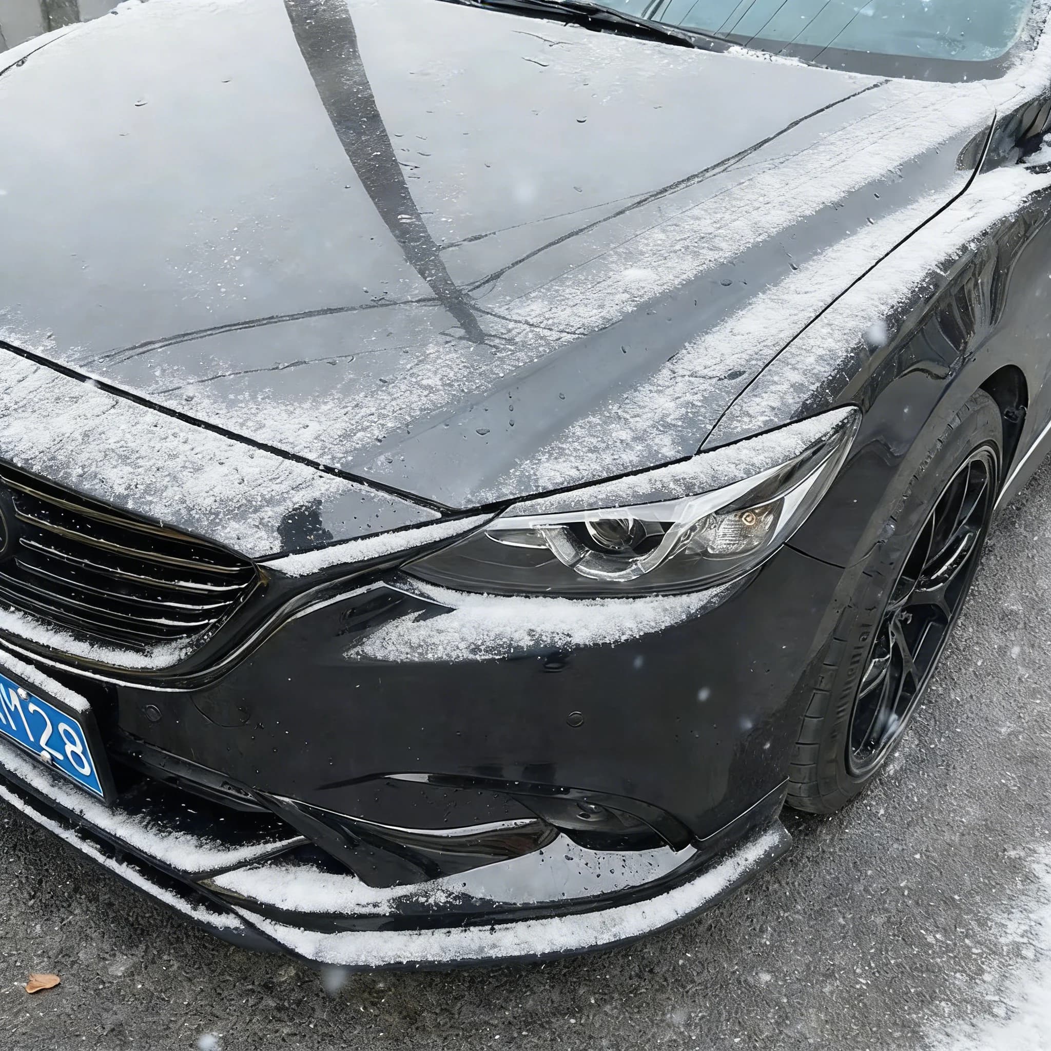 Car styling For Mazda 6 2016 2017 Headlight Eyelid Eyebrow Decorative Frame Cover Sticker Trim Strip Auto Parts Accessories