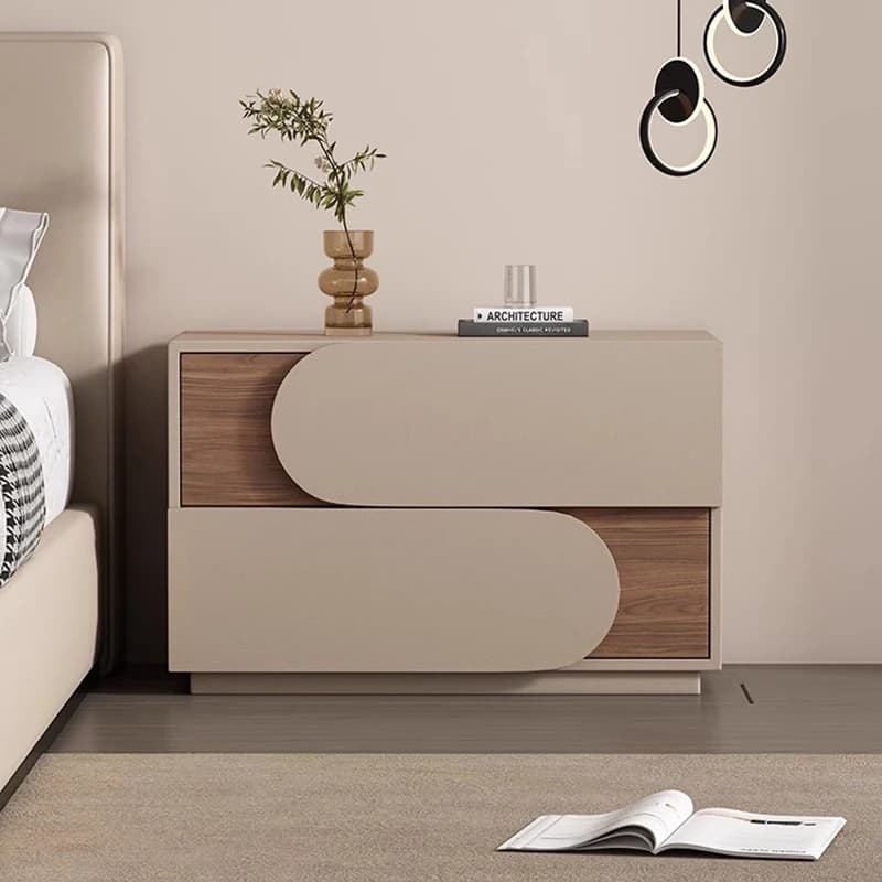 Vintage Nordic Nightstands With Drawers Luxury Italian Designer Nightstands Minimalist Classic Mesa De Cabeceira Furniture Home