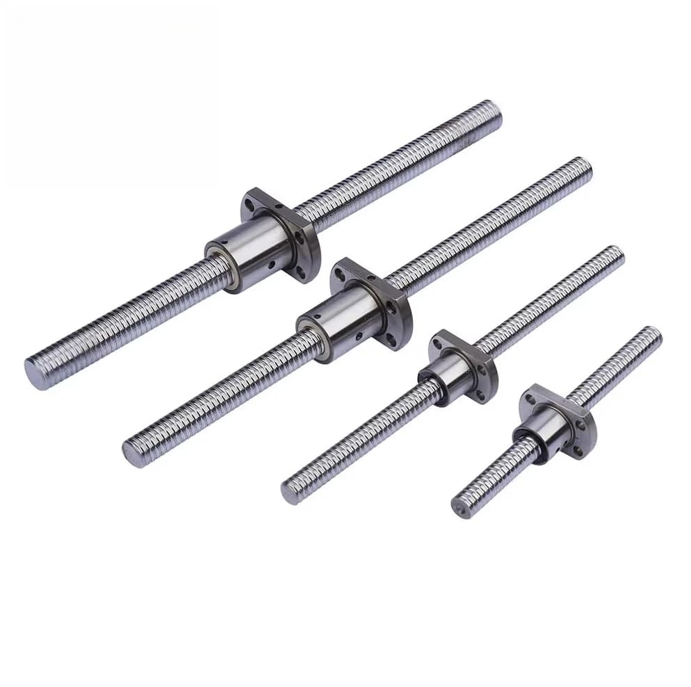 Customizable high-precision ball screw SFU0 2504-4 for linear motion ball screws core components include motors, bearings, gears