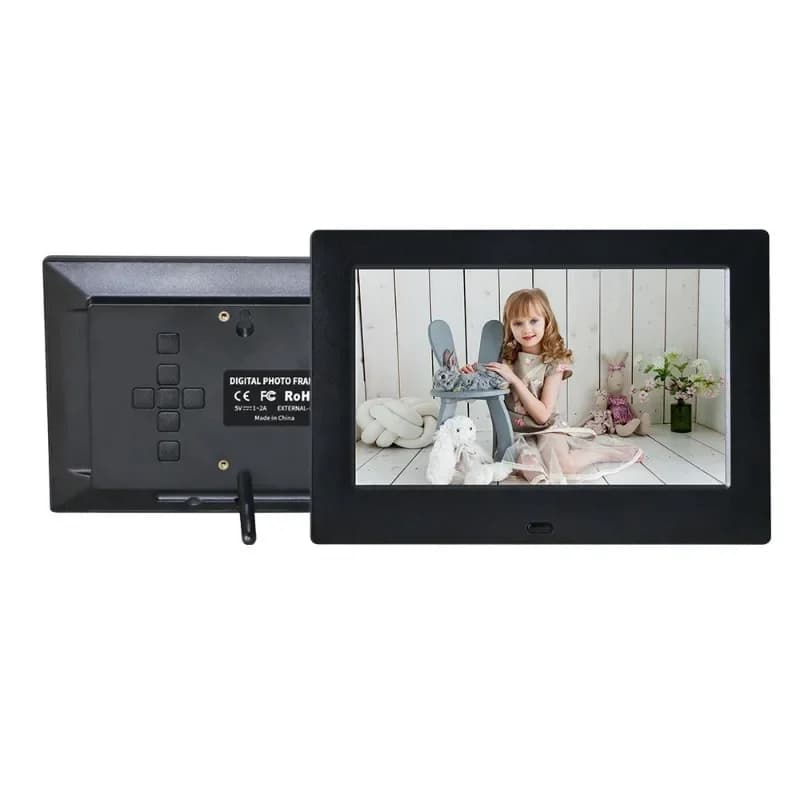 7 inch digital photo frame high definition photo video playback advertising machine LED electronic gift album