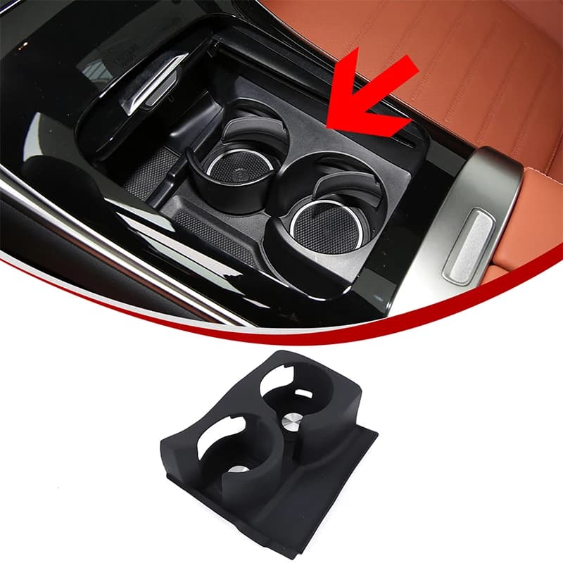 [Ready Stock] For Mercedes GLC 2023-2024 Silicone Center Cup Holder Protective Cover