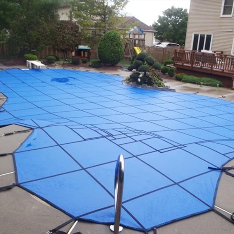 PP safety net cover 18 * 32 feet pool cover to prevent accidental drowning pool cover