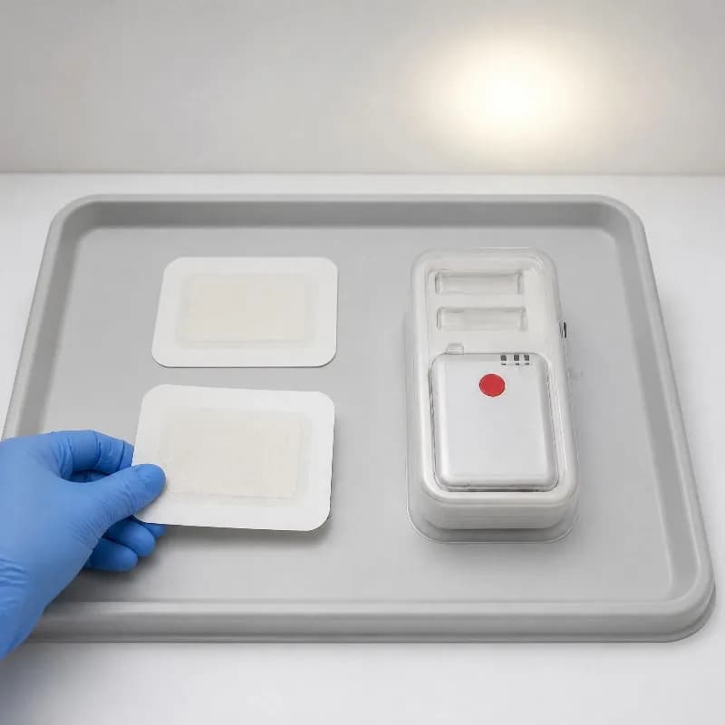 Portable NPWT Pump Medical RECO Wound Dressing Kit Negative Pressure Wound Therapy VAC Machine for Faster Wound Healing