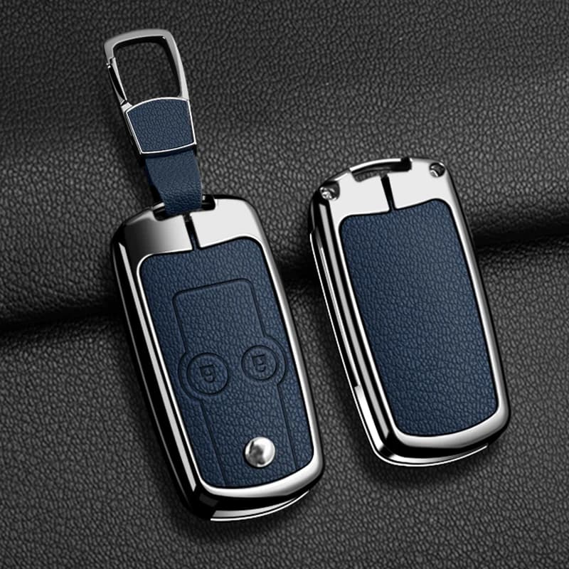 Car key case with lid, suitable for Honda Civic Fit Accord CRV HRV Jazz Odyssey for Acura TL TSX ZDX RSX CRZ keychain accessorie