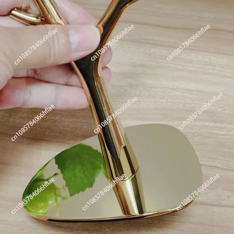 Light Luxury Metal Jewelry Rack, Desktop Ring Necklace Storage Holder, Household Jewelry Display Hanger Stand