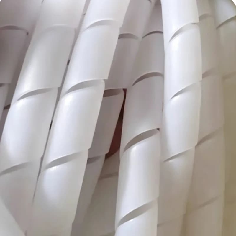 PE Tube Vacuum Process Accessories Spiral Tube for Resin Infusion RTM Vacuum Infusion （Diameter:6MM/8MM/10MM/12MM )