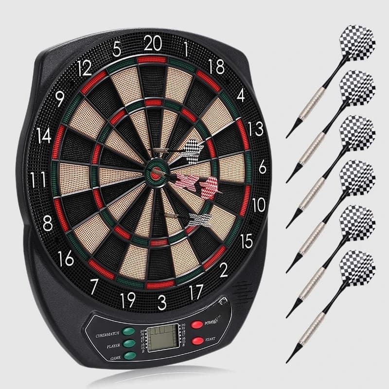 Professional electronic dart board automatic scoring dart target safety soft dart