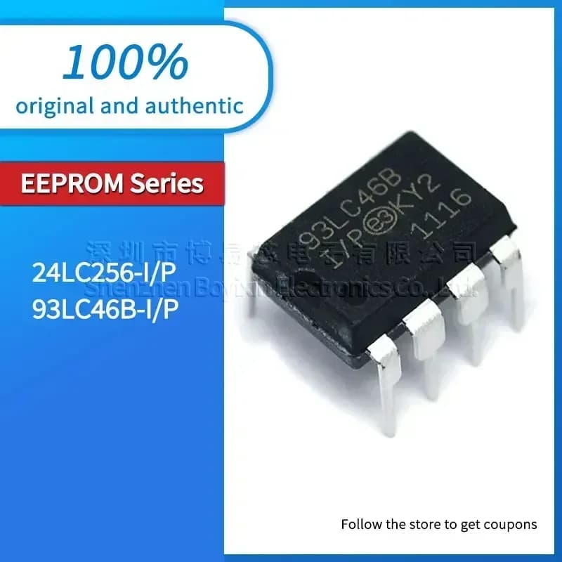 24LC256 93LC46B-I/P Black PC shell