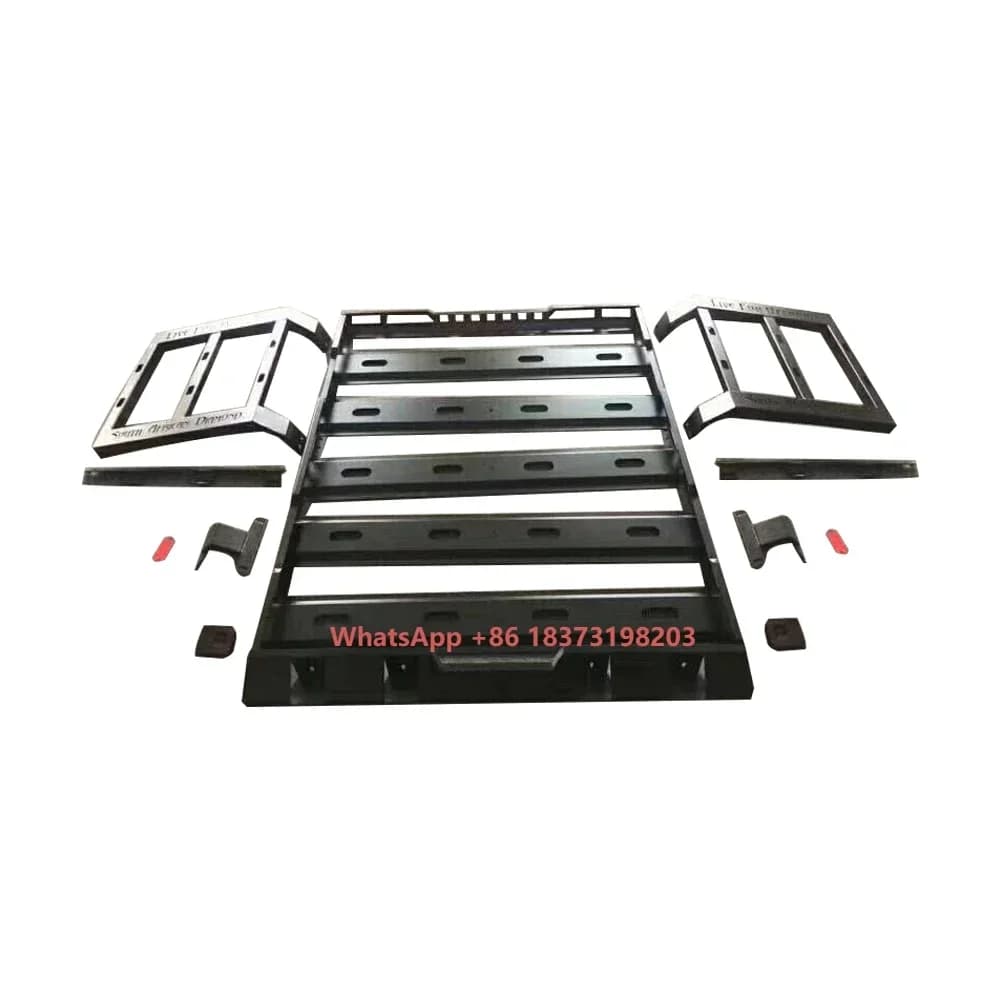 Lantsun J376 Luggage Rack for for wrangler JK Car Accessories 2007-2017 Car Roof Storm  for 4 Door